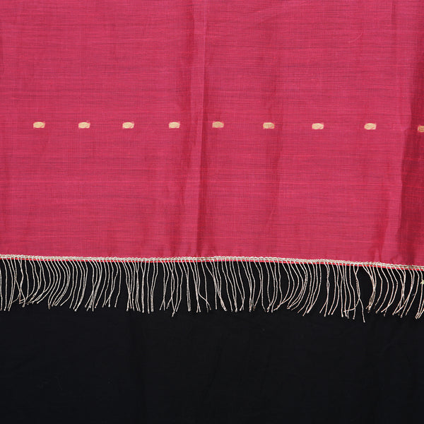 Blended Cotton Women's Scarf Pink Plain