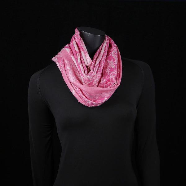 Handwoven Scarf Paisley Pattern