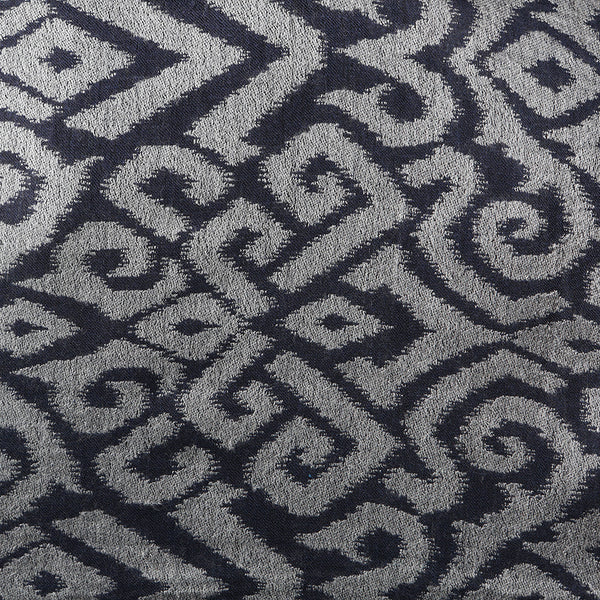 Hand woven Pashmina Shawl / Scarf / Stole - Steel Grey Kani