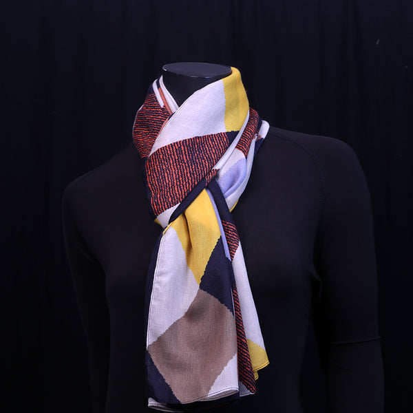 Women's Scarf Hijab Neckscarf  Headscarf Viscose Printed