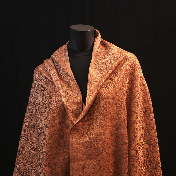 Cashmere Silk Scarf - Gold Glam
