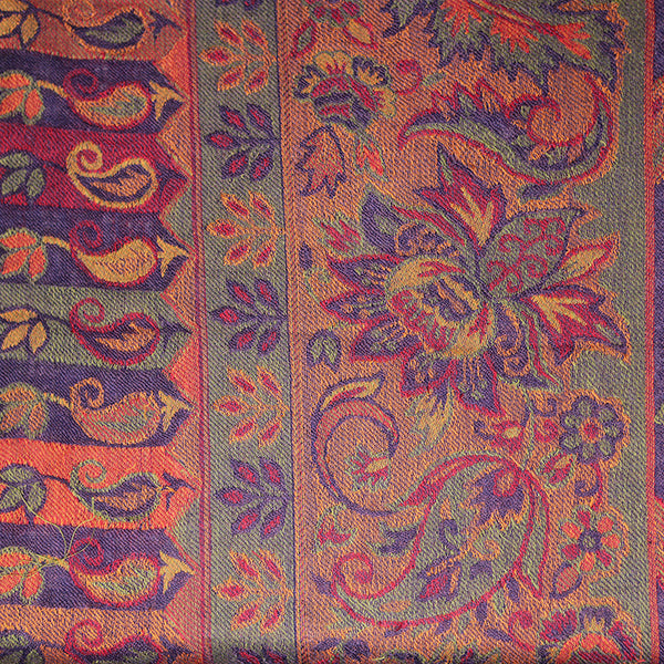 Pashmina Ladies Shawl / Scarf - Purple Jaal