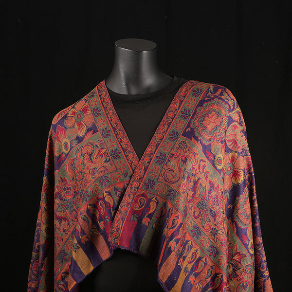 Pashmina Ladies Shawl / Scarf - Purple Jaal