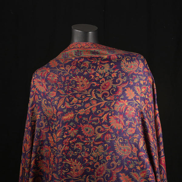 Pashmina Ladies Shawl / Scarf - Purple Jaal