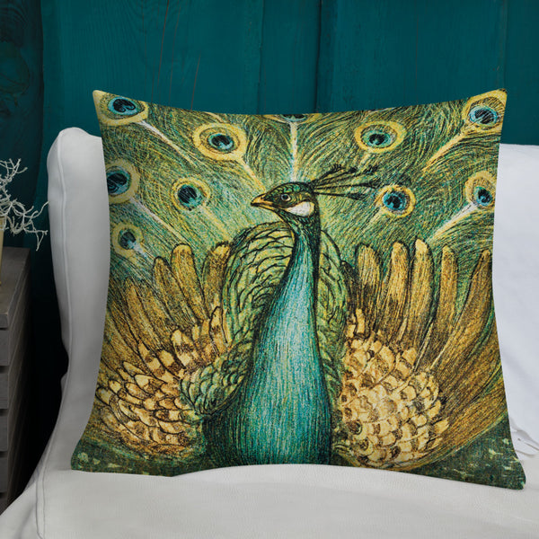 Vintage Art Print Decorative Decorative Throw Pillow / Cushion including insert, 18x18  & 22x22 inches Mor 3