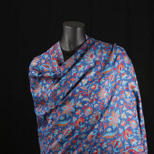 Shawl Scarf Embroidery Handmade Handwoven Handicraft Silk Pashmina Pure Wool 