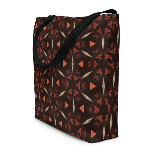 Traditional South Asian Mandala Design Beach Bag