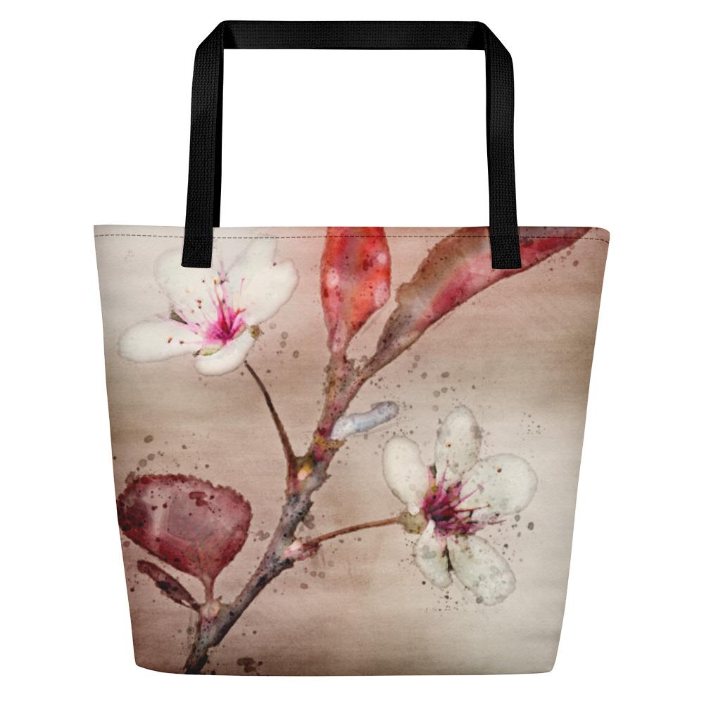 Traditional South Asian Watercolour Design Beach Bag