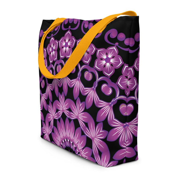 Traditional South Asian Mandala Design Beach Bag