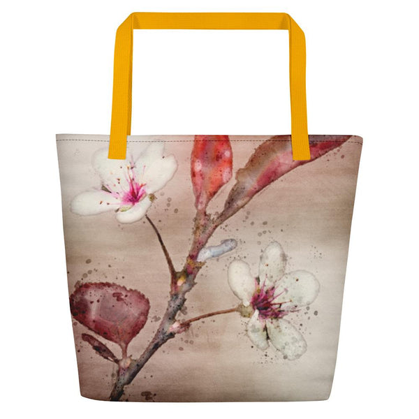 Traditional South Asian Watercolour Design Beach Bag