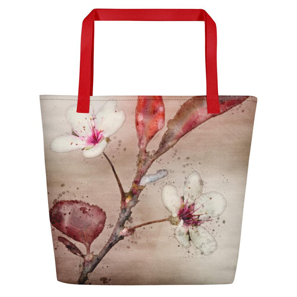 Traditional South Asian Watercolour Design Beach Bag