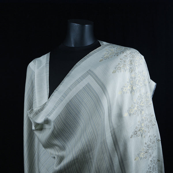 Curry Peepal Shawl Pashmina Wool Women Scarf Handmade