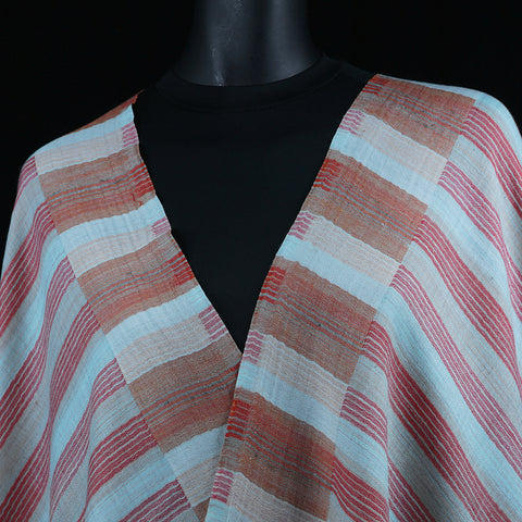 Curry Peepal Shawl Pashmina Wool Women Scarf Handmade