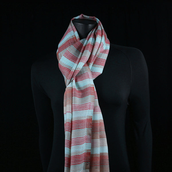 Curry Peepal Shawl Pashmina Wool Women Scarf Handmade