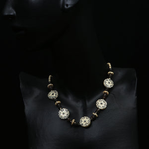 Handmade Resin Necklace - Circles