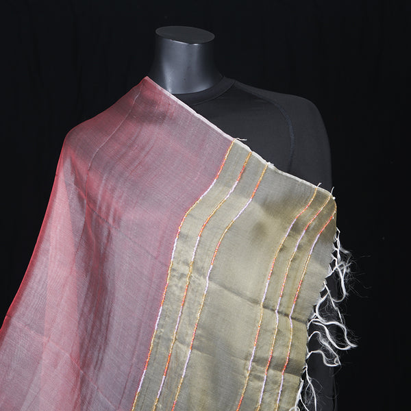 Women's Crepe Scarf Pink