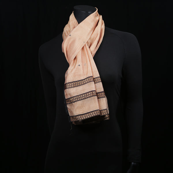 Blended Cotton Women's Scarf Pale Peach