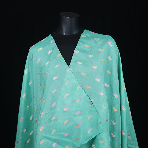 Women's Pure Crepe Scarf Sea Green