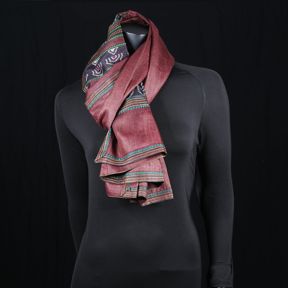 Women's Pure Silk Scarf Sienna Mayan