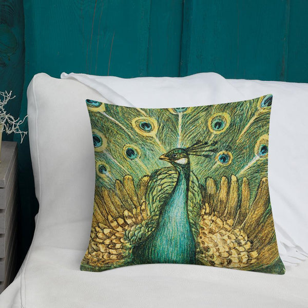 Vintage Art Print Decorative Decorative Throw Pillow / Cushion including insert, 18x18  & 22x22 inches Mor 3