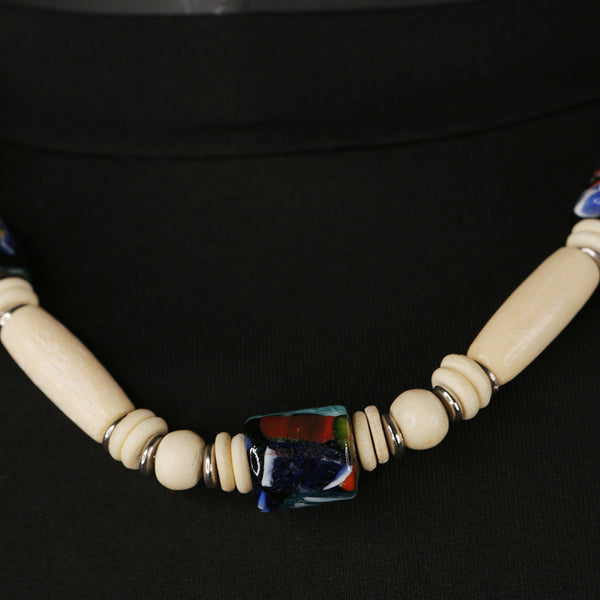 Necklace Curry Peepal Resin Handmade Metallic  Necklace Jewelry Jewellery