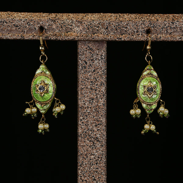 Handmade Traditional 'Lac' Jewellery - Earrings