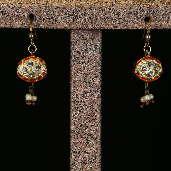 Handmade Traditional 'Lac' Jewellery - Pendant Necklace and Earring set