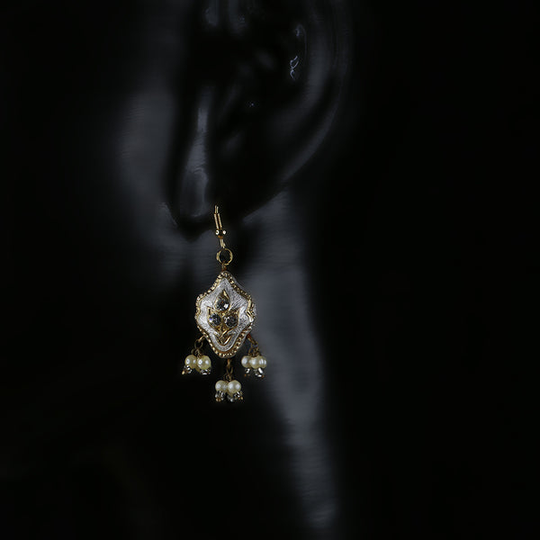 Handmade Traditional 'Lac' Jewellery - Pendant Necklace and Earring set