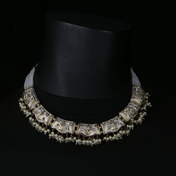 Handmade Traditional 'Lac' Jewellery - Pendant Necklace and Earring set