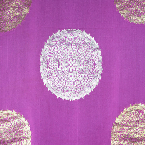 Curry Peepal Scarf Silk Chiffon Handmade Embroidery