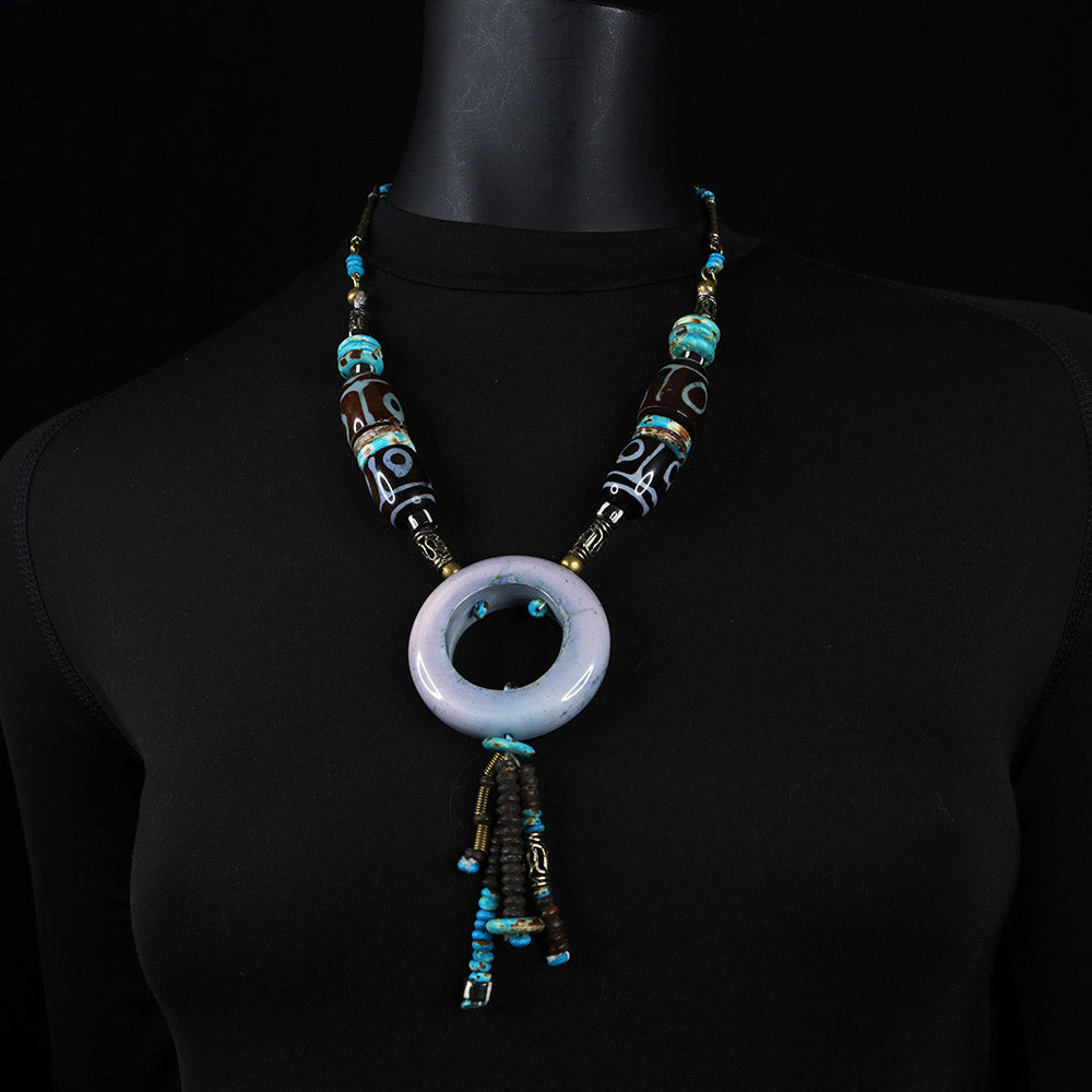 Handmade  Necklace - Beads & Ring