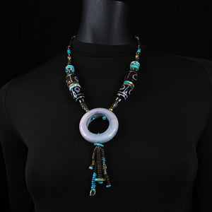 Handmade  Necklace - Beads & Ring