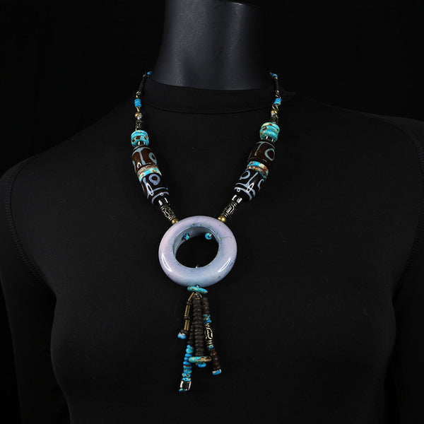 Handmade  Necklace - Beads & Ring
