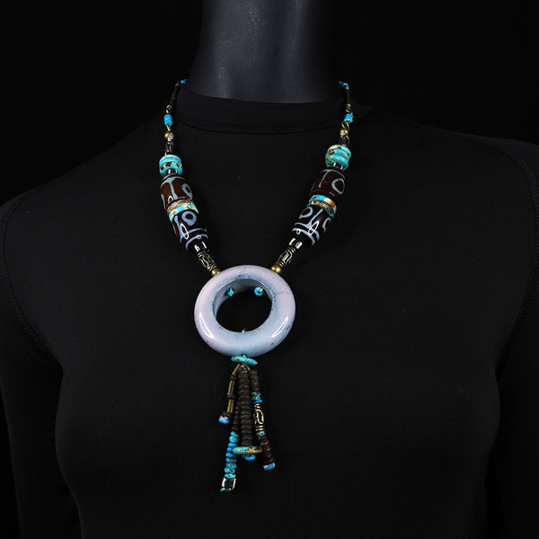 Handmade  Necklace - Beads & Ring