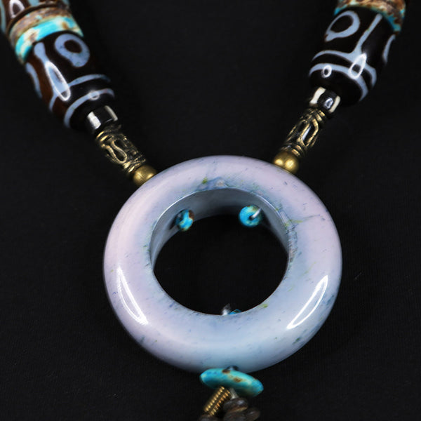 Handmade  Necklace - Beads & Ring