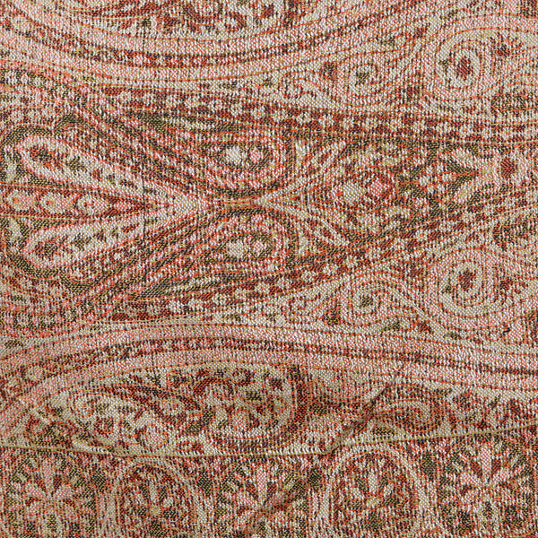 Handwoven Scarf Paisley Pattern