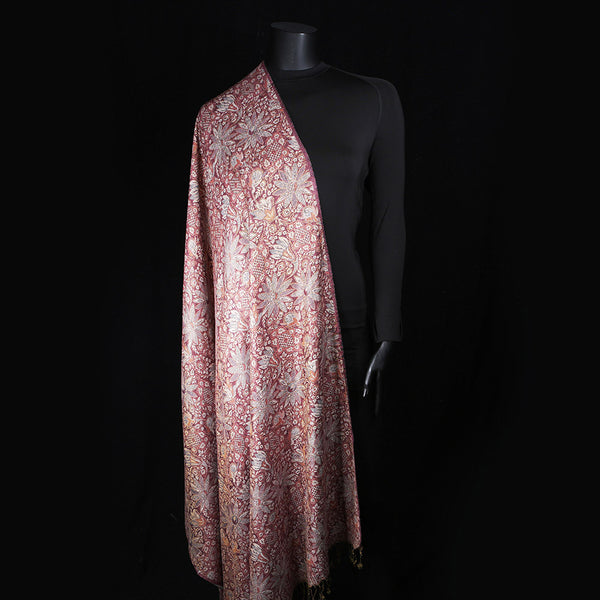 Handwoven Large Chador / Shawl - Shades of Pink