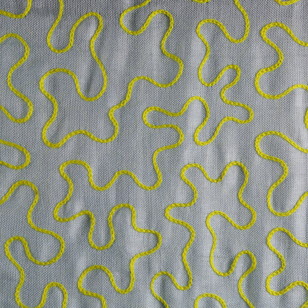 Hand Embroidered Soft Viscose Women's Scarf Large - Bouquet
