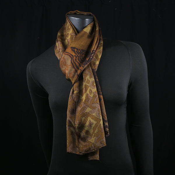 Women's Scarf in chiffon. Made from the lightweight chiffon. Ideal as a neck scarf or a headscarf / hijab.