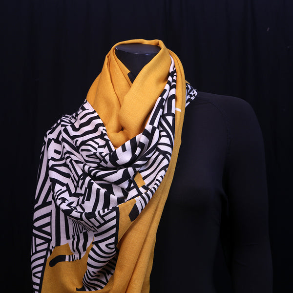 Women's Scarf Hijab Neckscarf  Headscarf Viscose Printed