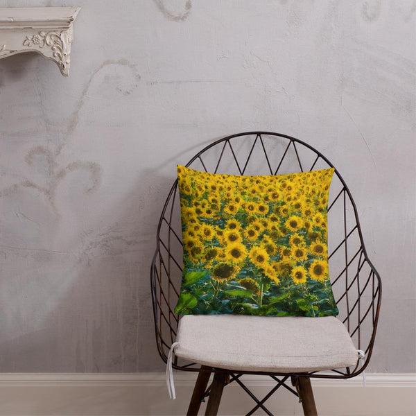 Curry Peepal Art Print Throw Pillow Cushion Square