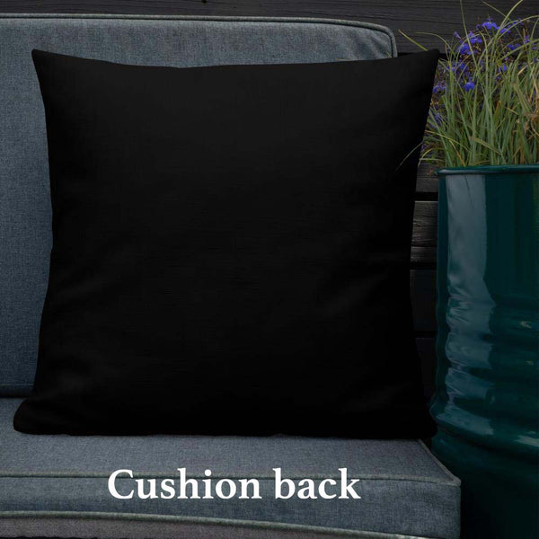 Art Premium  Decorative Throw Pillow & Cushion - Green Marigold