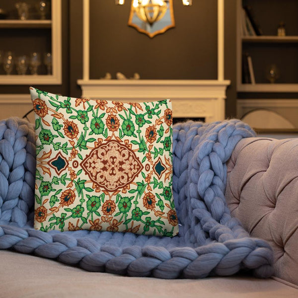 Throw Pillows, Indian Art, Printed Cushions, Antique art print cushions, Decorative cushions and covers, 18x18 in & 22x22 in
