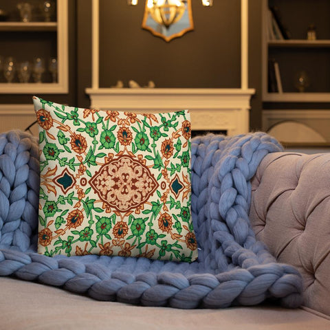 Throw Pillows, Indian Art, Printed Cushions, Antique art print cushions, Decorative cushions and covers, 18x18 in & 22x22 in