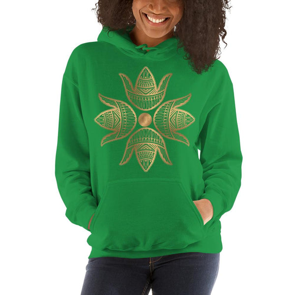 Hoodie Golden Hamsa