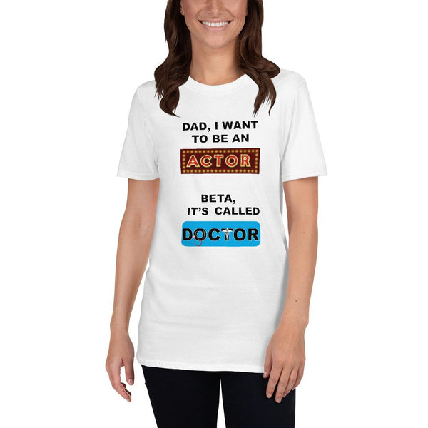 Cotton Unisex T-Shirt Actor Doctor