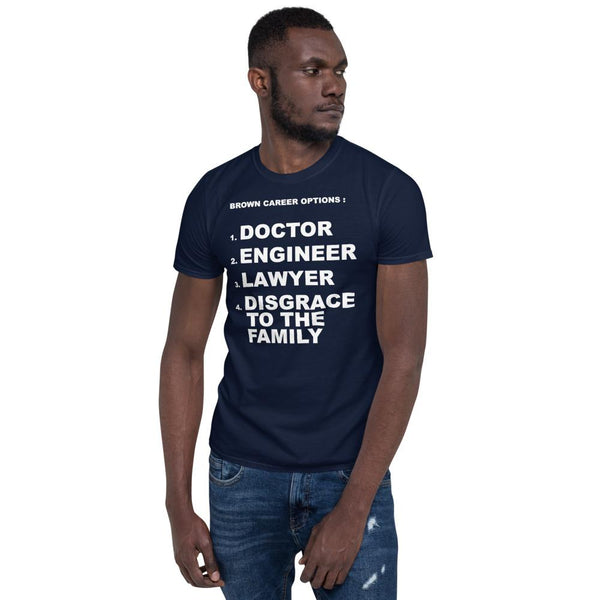 Cotton Unisex T-Shirt Desi Career Choices
