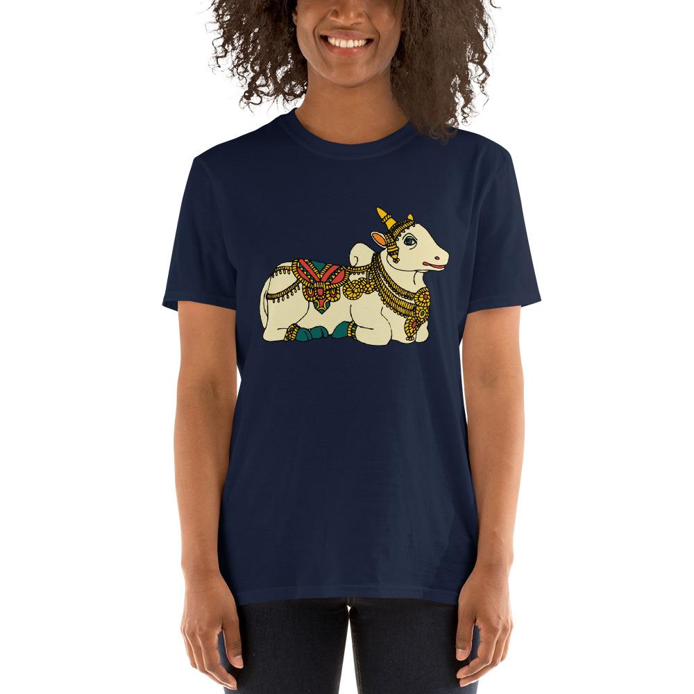 Cotton Unisex T-Shirt Nandi Bull