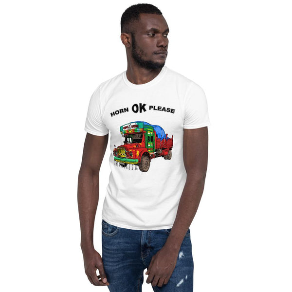 Cotton Unisex T-Shirt Horn OK Please