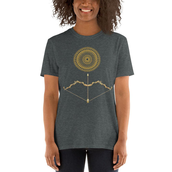 Cotton Unisex T-Shirt  Arrow Mandala